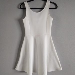 White Skater Dress